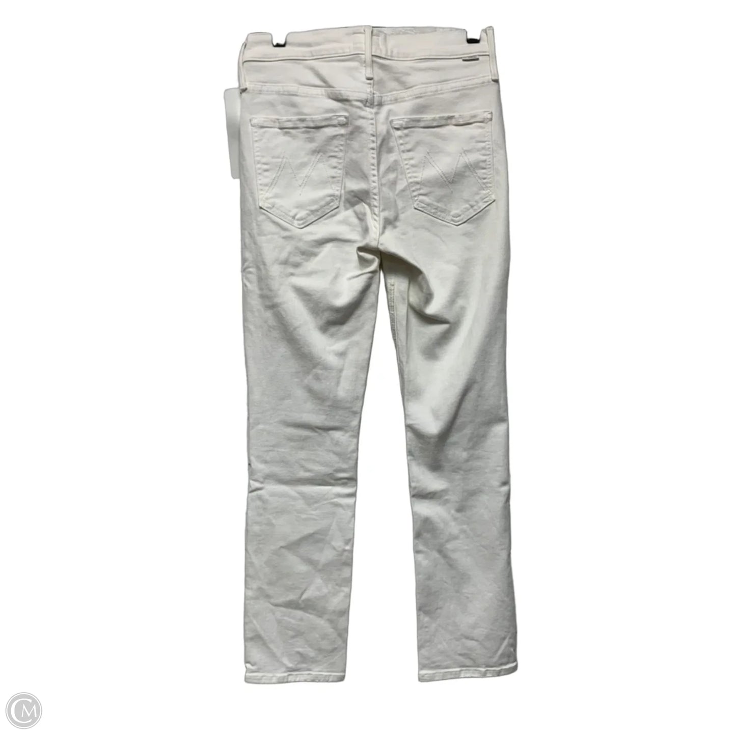 Jeans Designer By Mother In White Denim, Size: 2