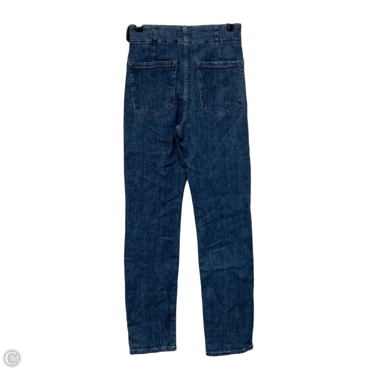 Jeans Skinny By Good American In Blue Denim, Size: 0