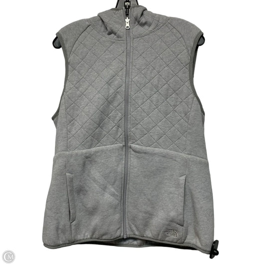 Vest Puffer & Quilted By The North Face In Grey, Size: Xl