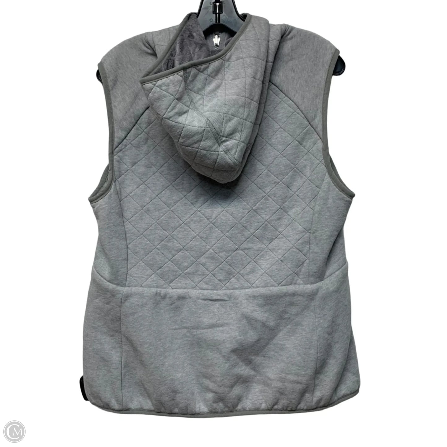 Vest Puffer & Quilted By The North Face In Grey, Size: Xl