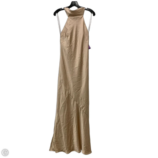 Dress Party Long By azazie In Cream, Size: S