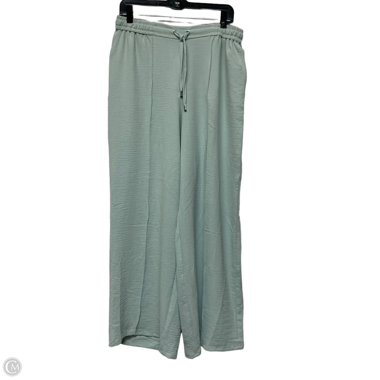 Pants Wide Leg By Wonderly In Green, Size: M