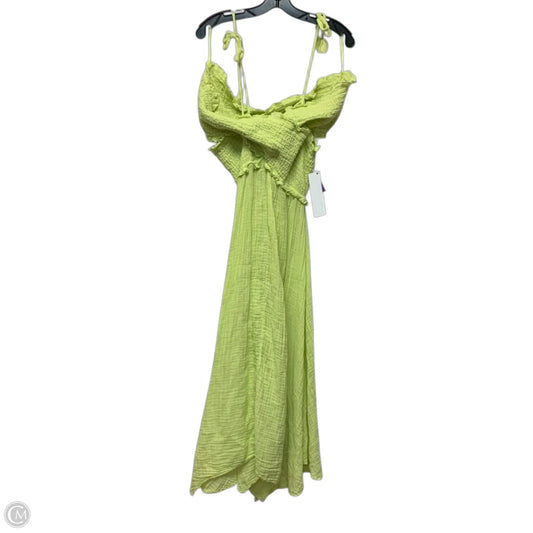 Dress Casual Maxi By Anthropologie In Green, Size: Xlp