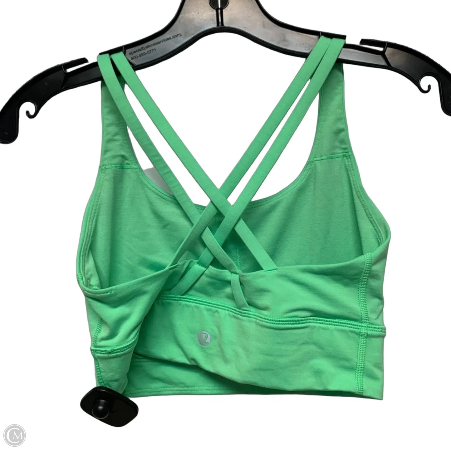 Athletic Bra By Lululemon In Green, Size: S
