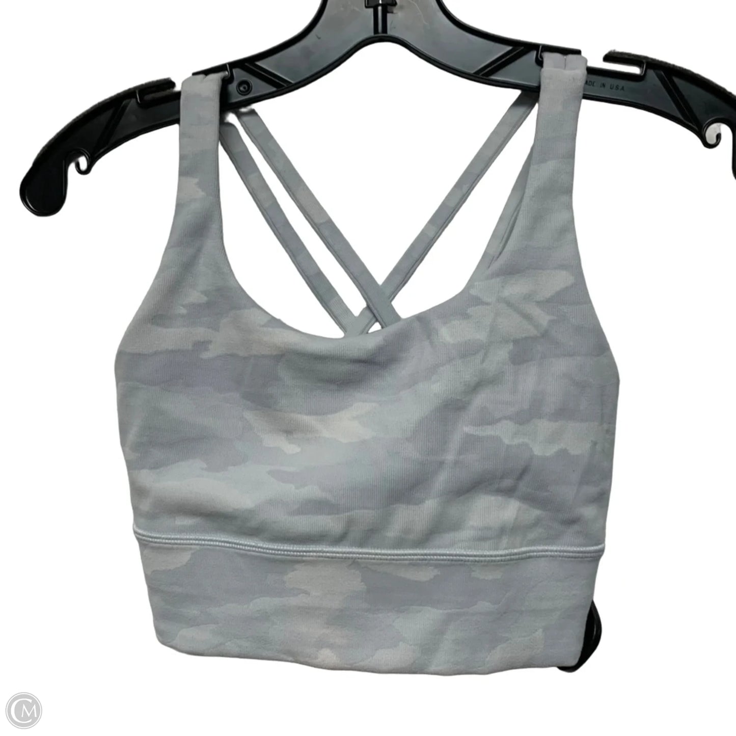 Athletic Bra By Lululemon In Grey, Size: S