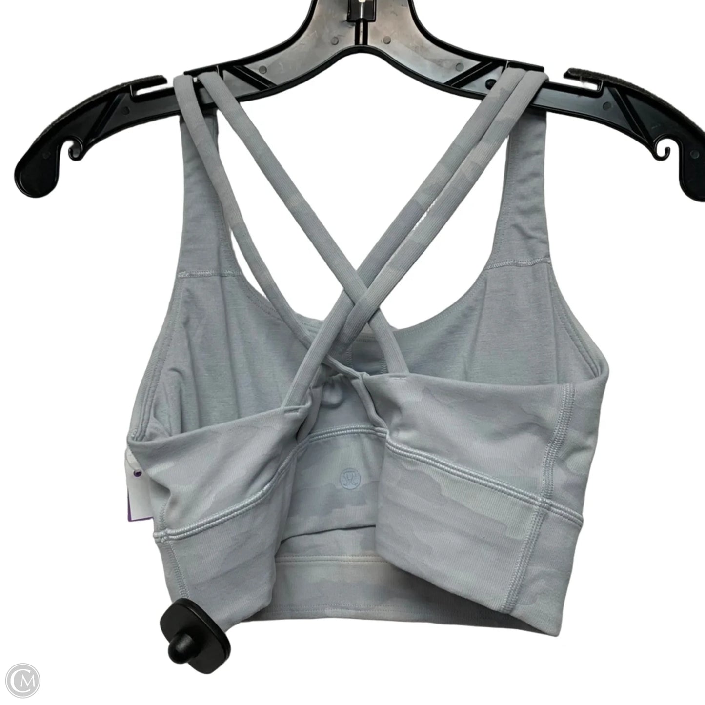 Athletic Bra By Lululemon In Grey, Size: S