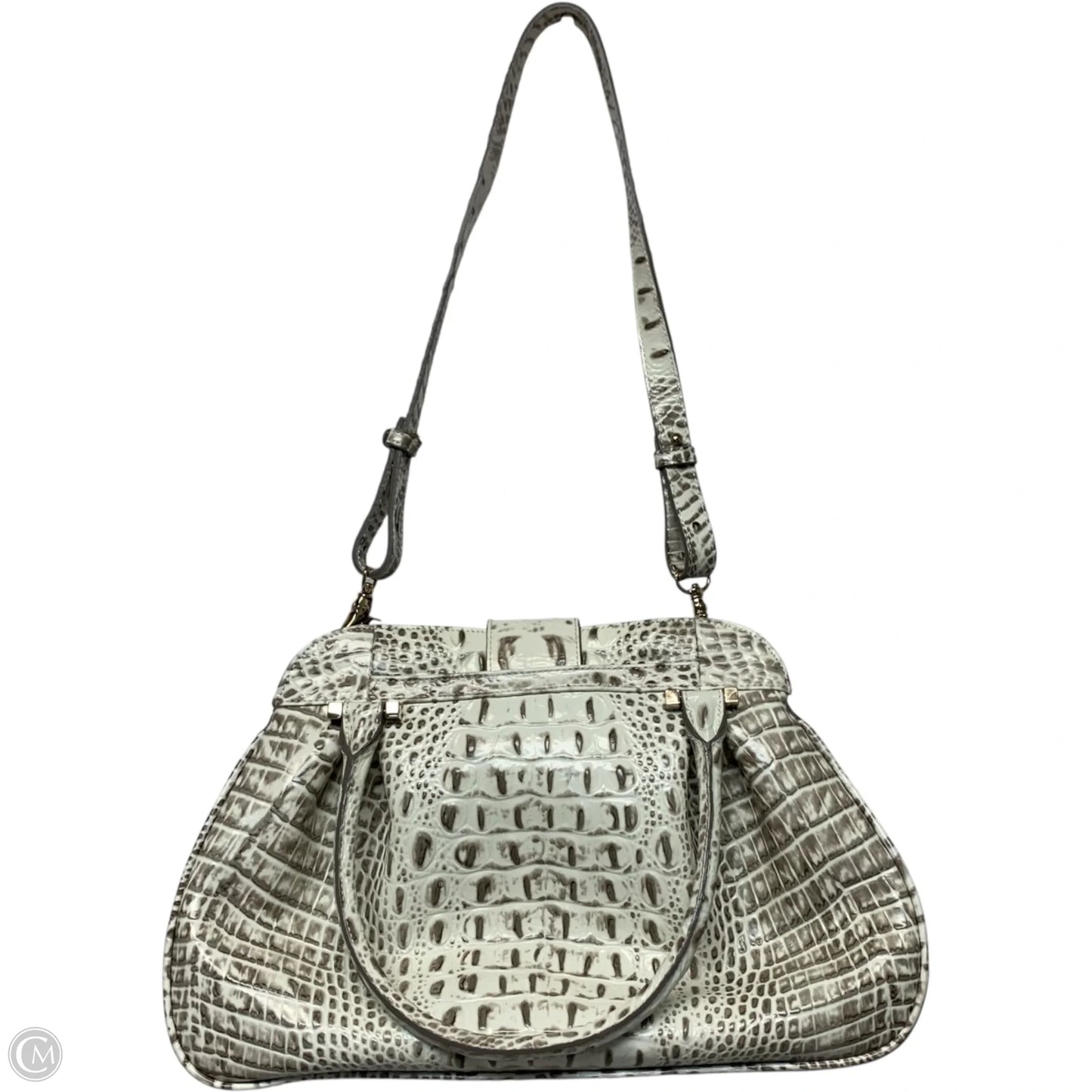 Handbag Designer By Brahmin, Size: Medium