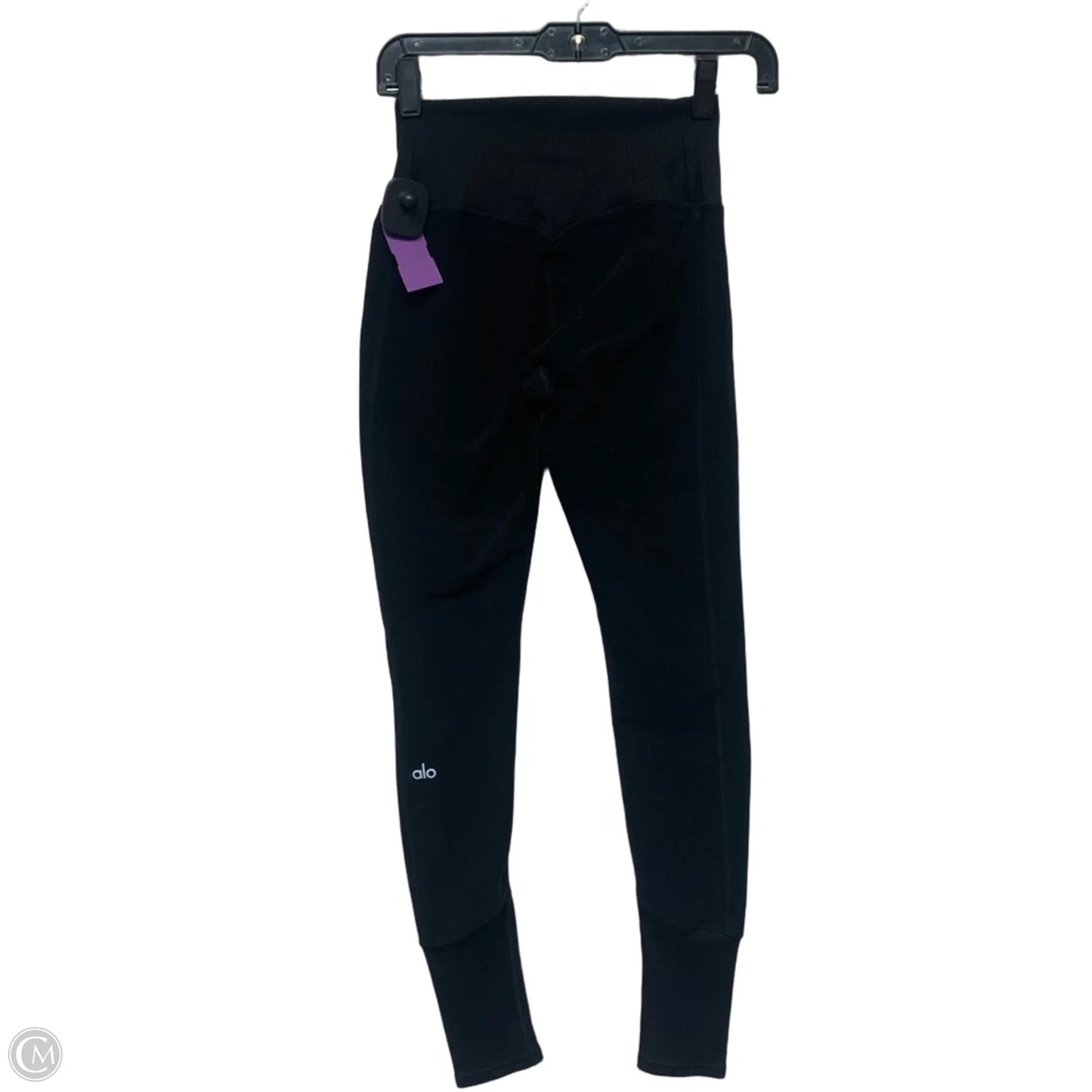 Athletic Leggings By Alo In Black, Size: Xs