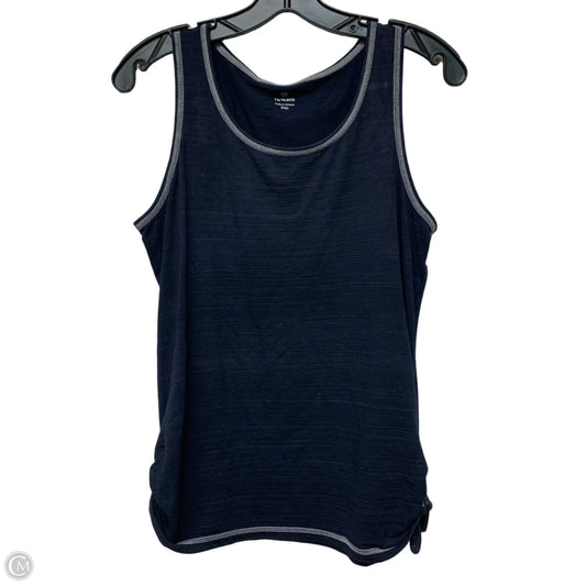 Tank Top By Talbots In Navy, Size: Mp