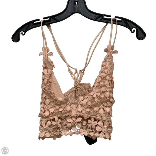 Bralette By Free People In Peach, Size: L