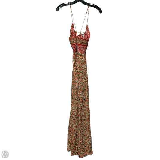 Dress Casual Maxi By Maaji In Floral Print, Size: S