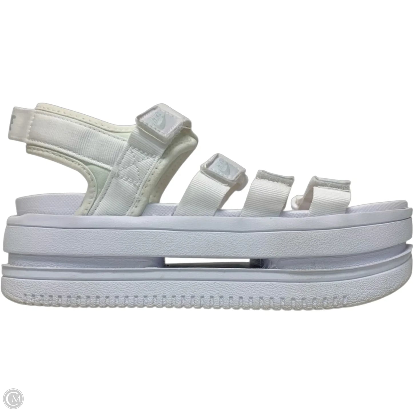 Sandals Heels Platform By Nike In White, Size: 7