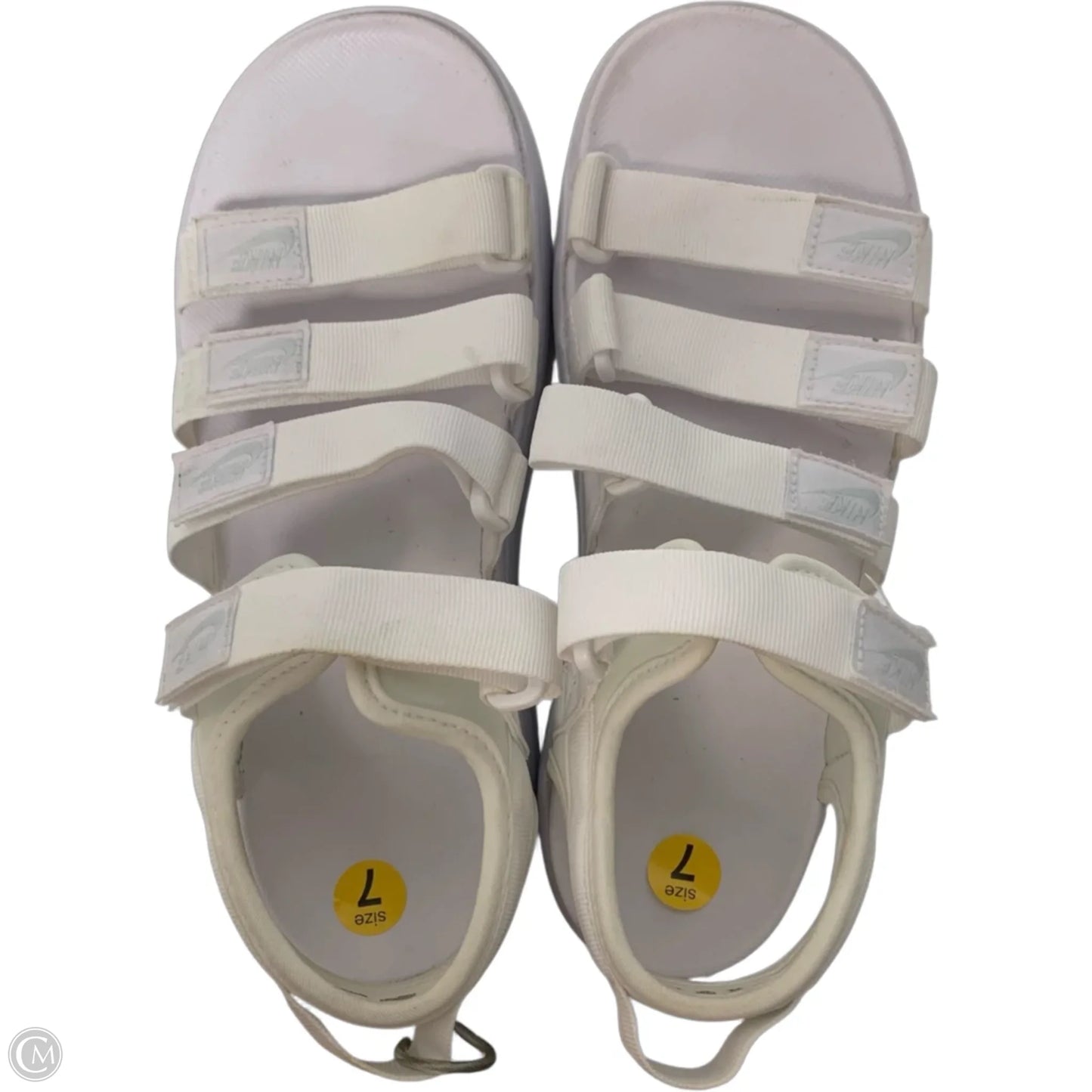 Sandals Heels Platform By Nike In White, Size: 7