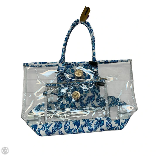 Tote Designer By Lilly Pulitzer, Size: Large
