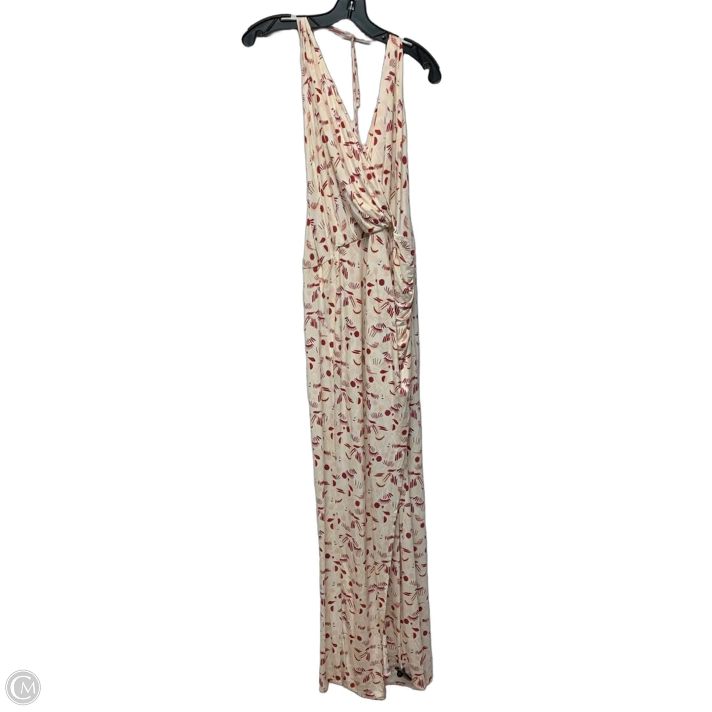Dress Casual Maxi By Free People In Red & Yellow, Size: L