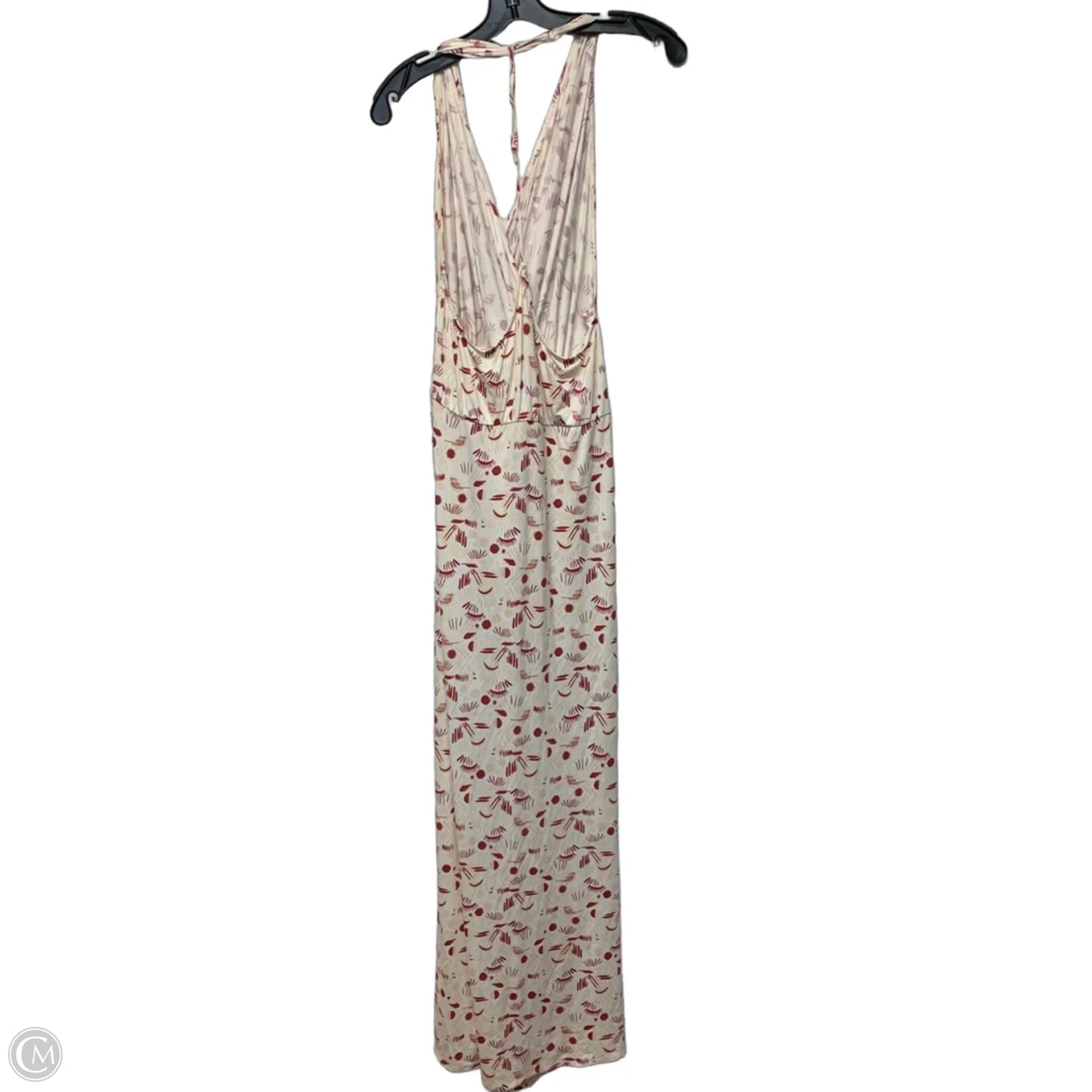 Dress Casual Maxi By Free People In Red & Yellow, Size: L