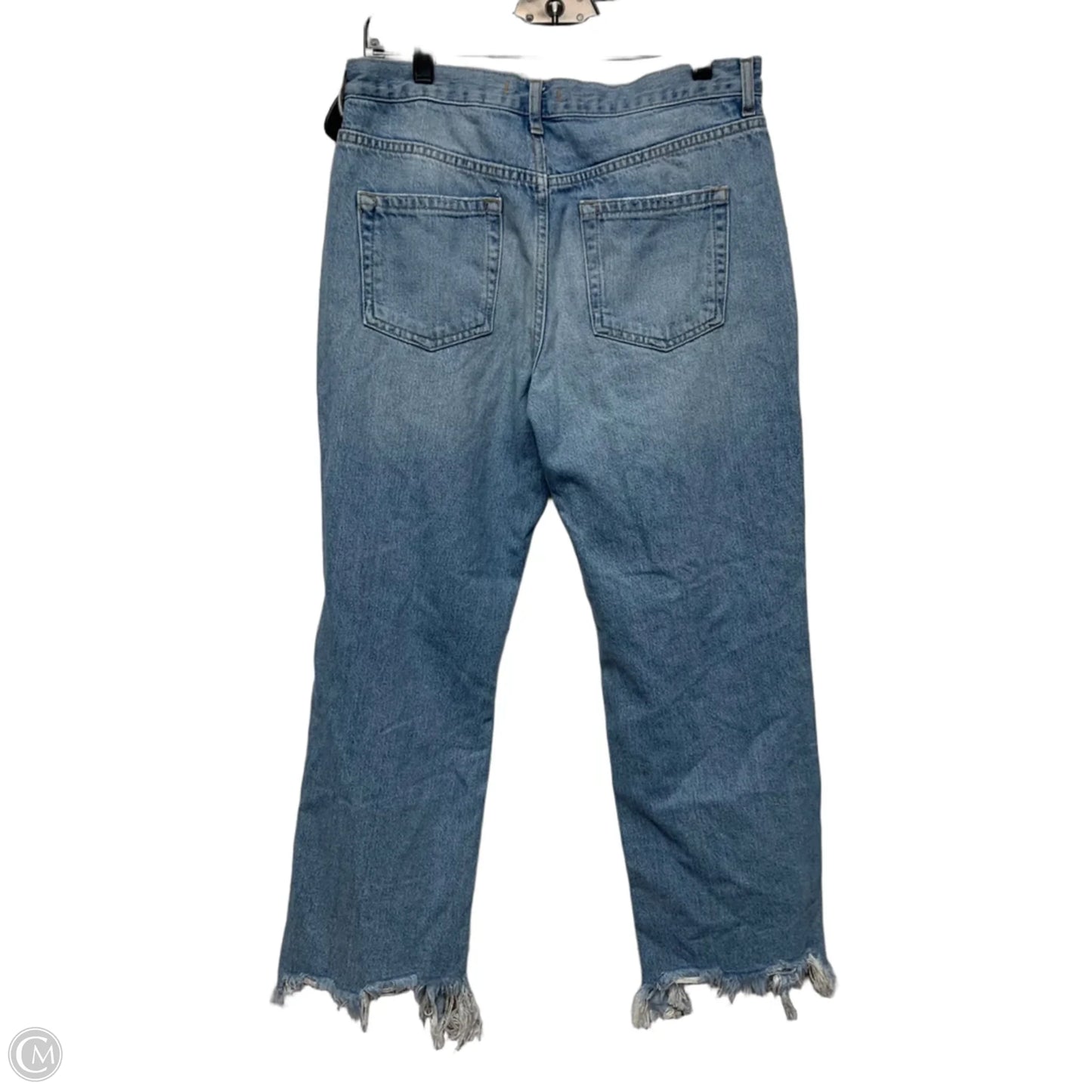 Jeans Cropped By We The Free In Blue Denim, Size: 8