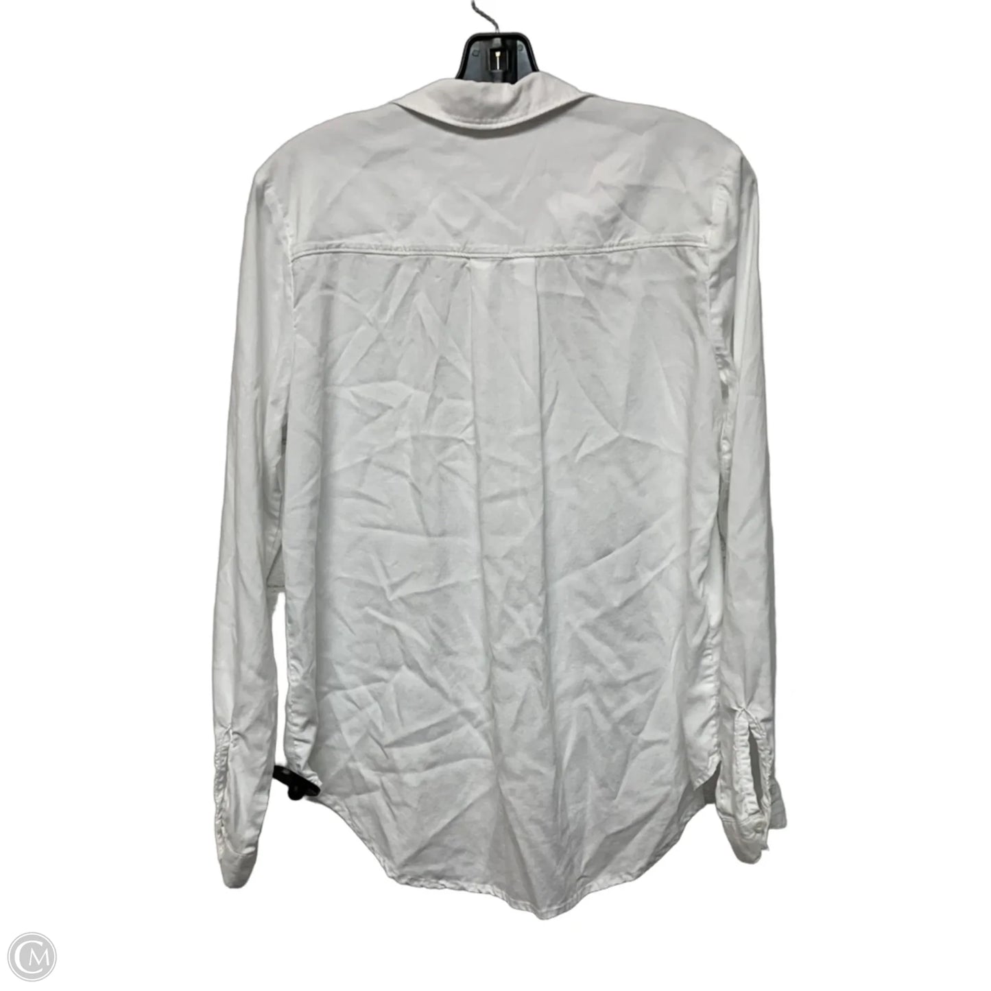 Top Long Sleeve By Cloth & Stone In White, Size: S