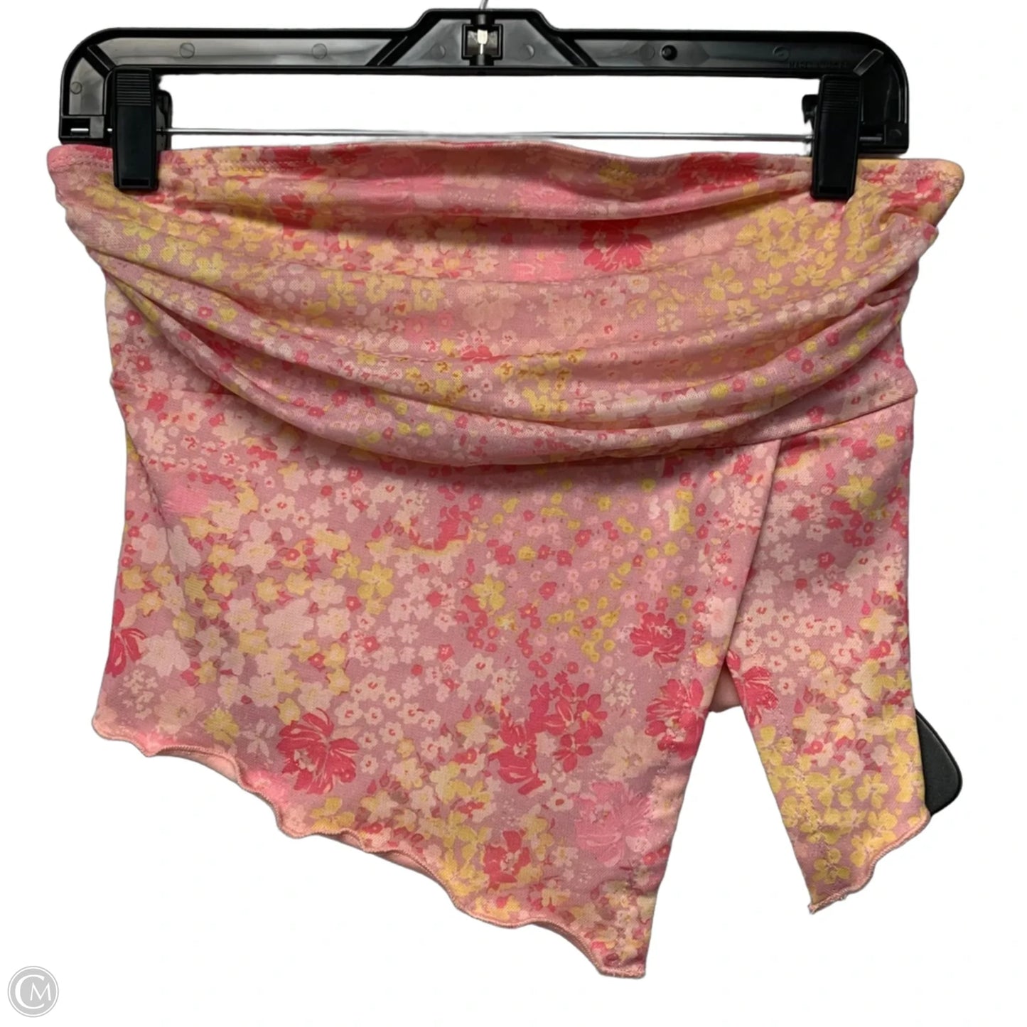 Top Sleeveless By Shein In Floral Print, Size: M