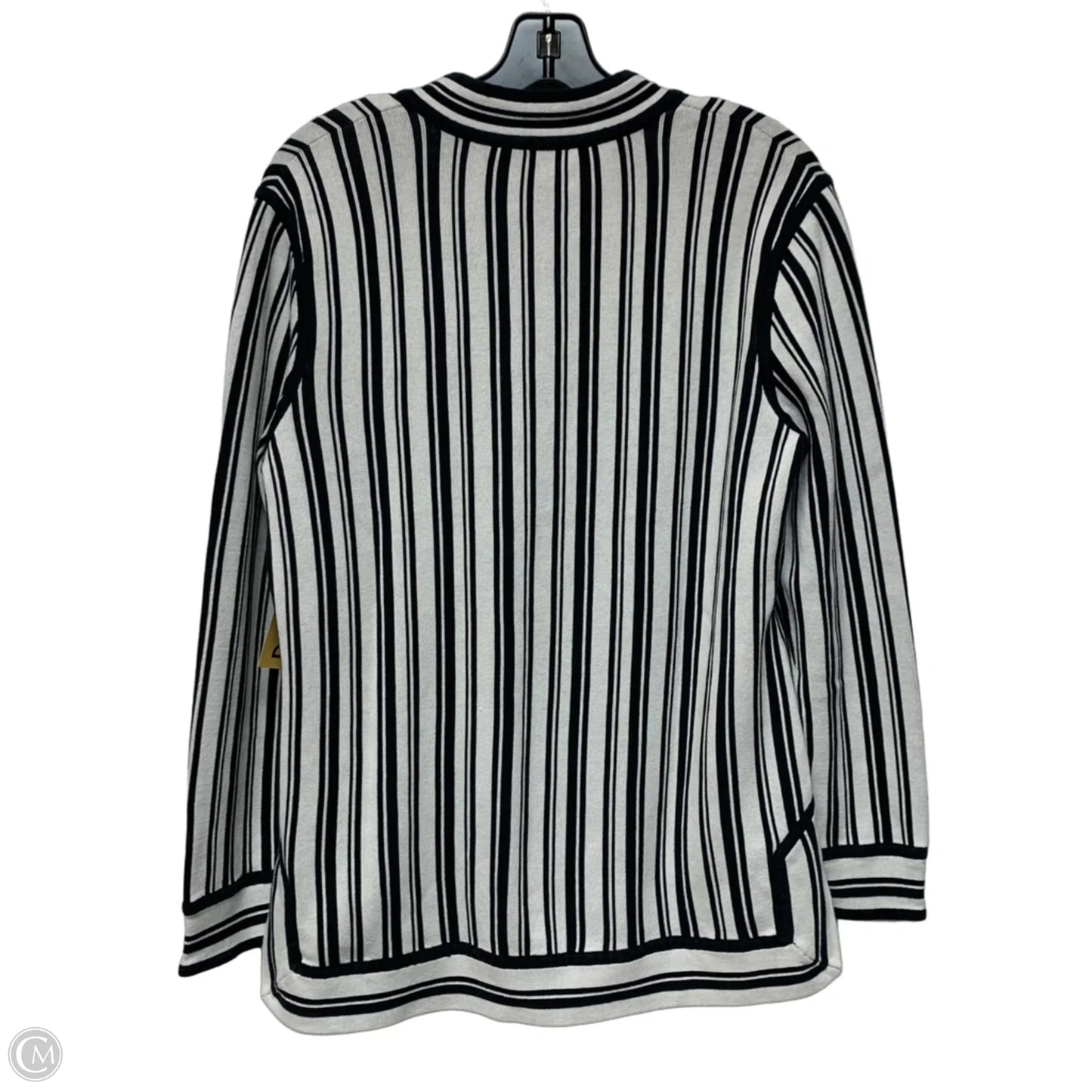 Top Long Sleeve Designer By Tory Burch In Striped Pattern, Size: L