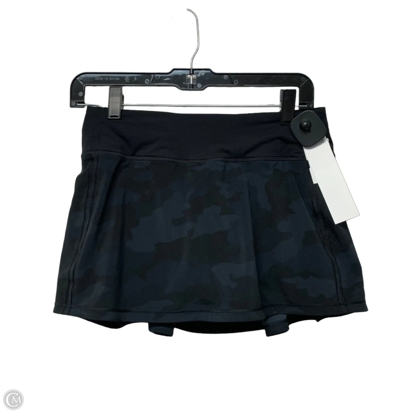 Athletic Skort By Lululemon In Black, Size: S