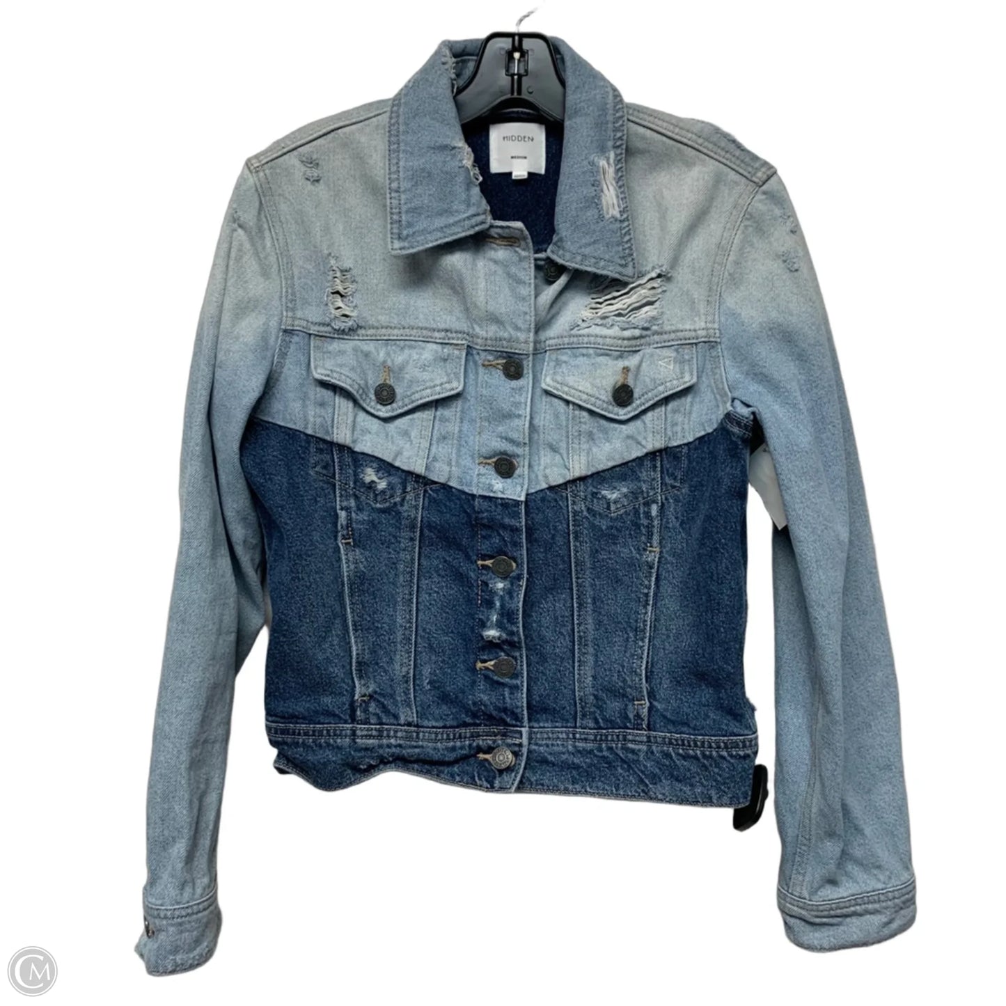 Jacket Denim By Hidden In Blue Denim, Size: M