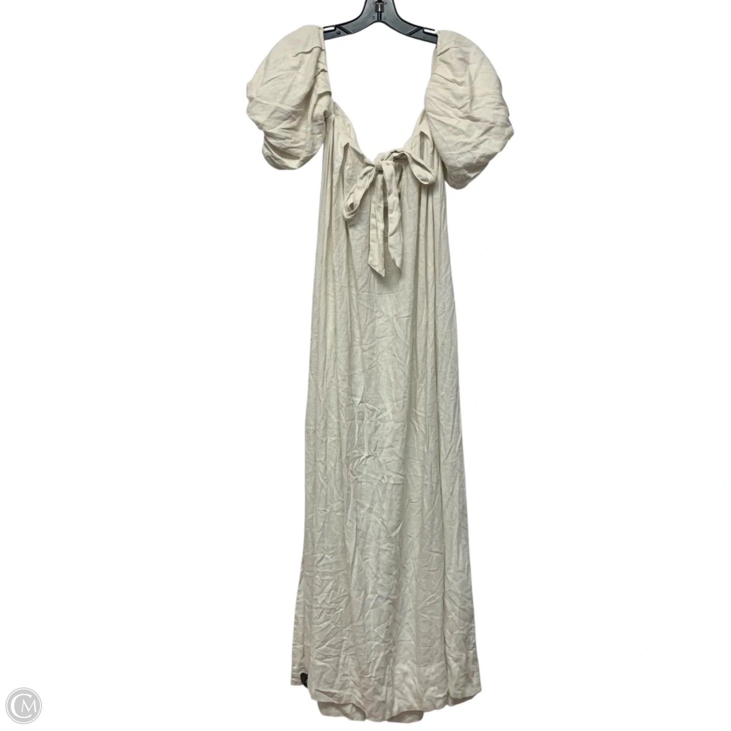 Dress Casual Maxi By Free People In Cream, Size: S