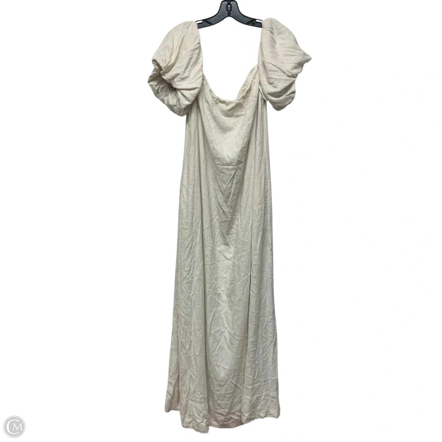 Dress Casual Maxi By Free People In Cream, Size: S
