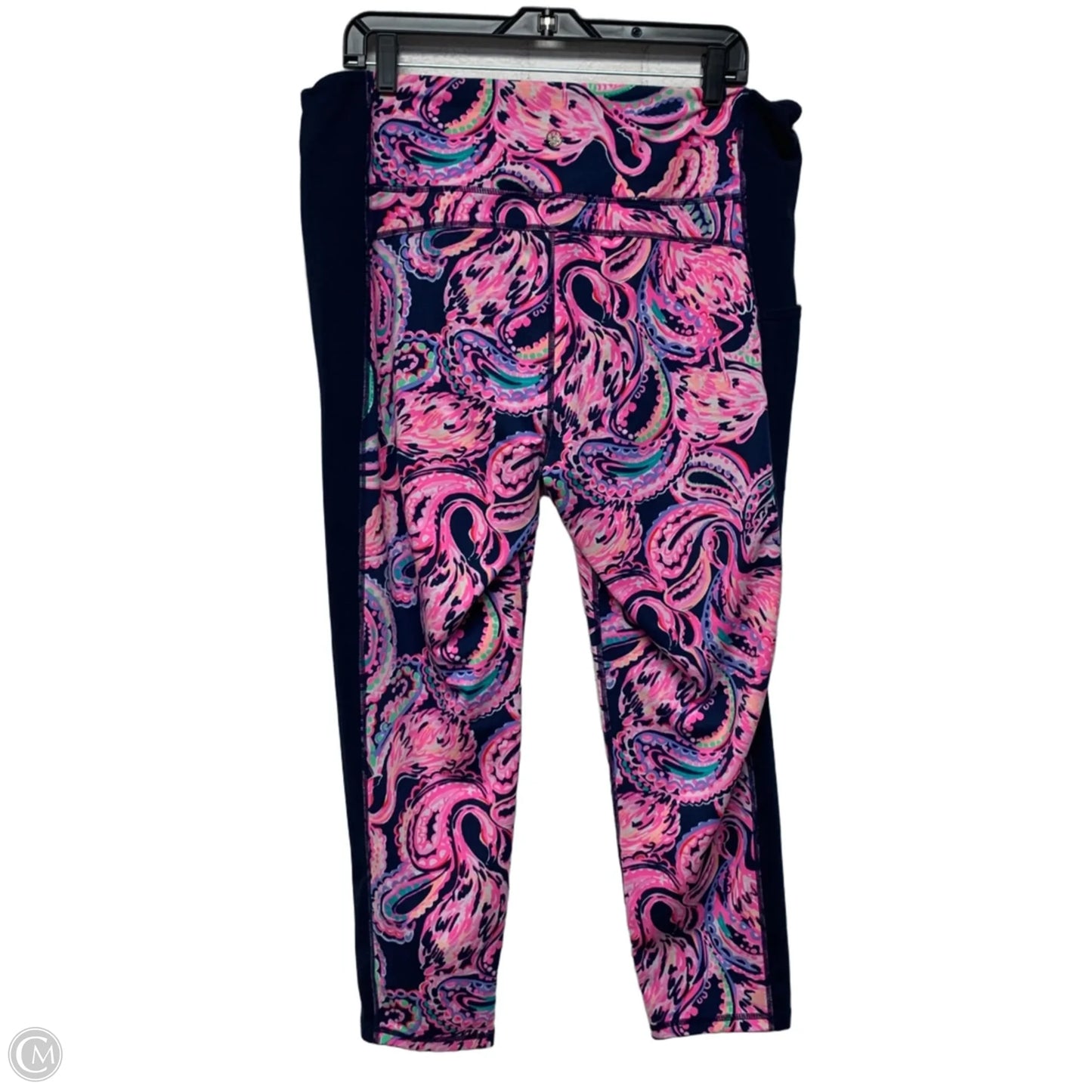 Pants Designer By Lilly Pulitzer In Blue & Pink, Size: 1x