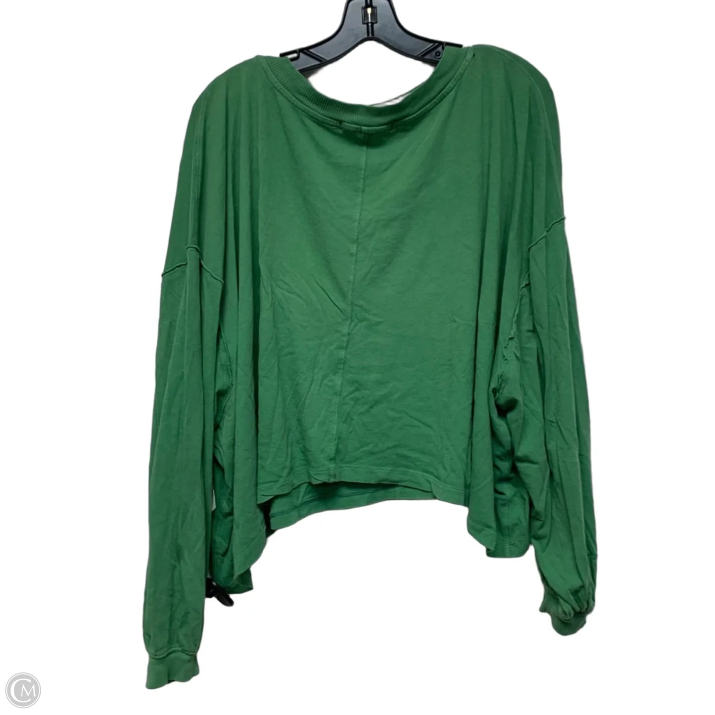 Top Long Sleeve Basic By We The Free In Green, Size: M