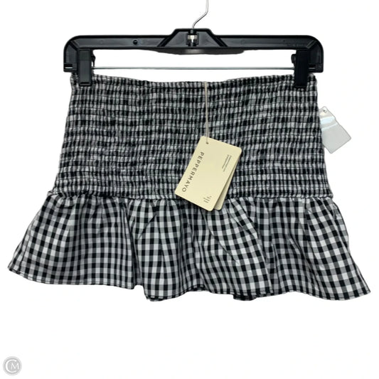 Skirt Mini & Short By peppermayo In Black & White, Size: S