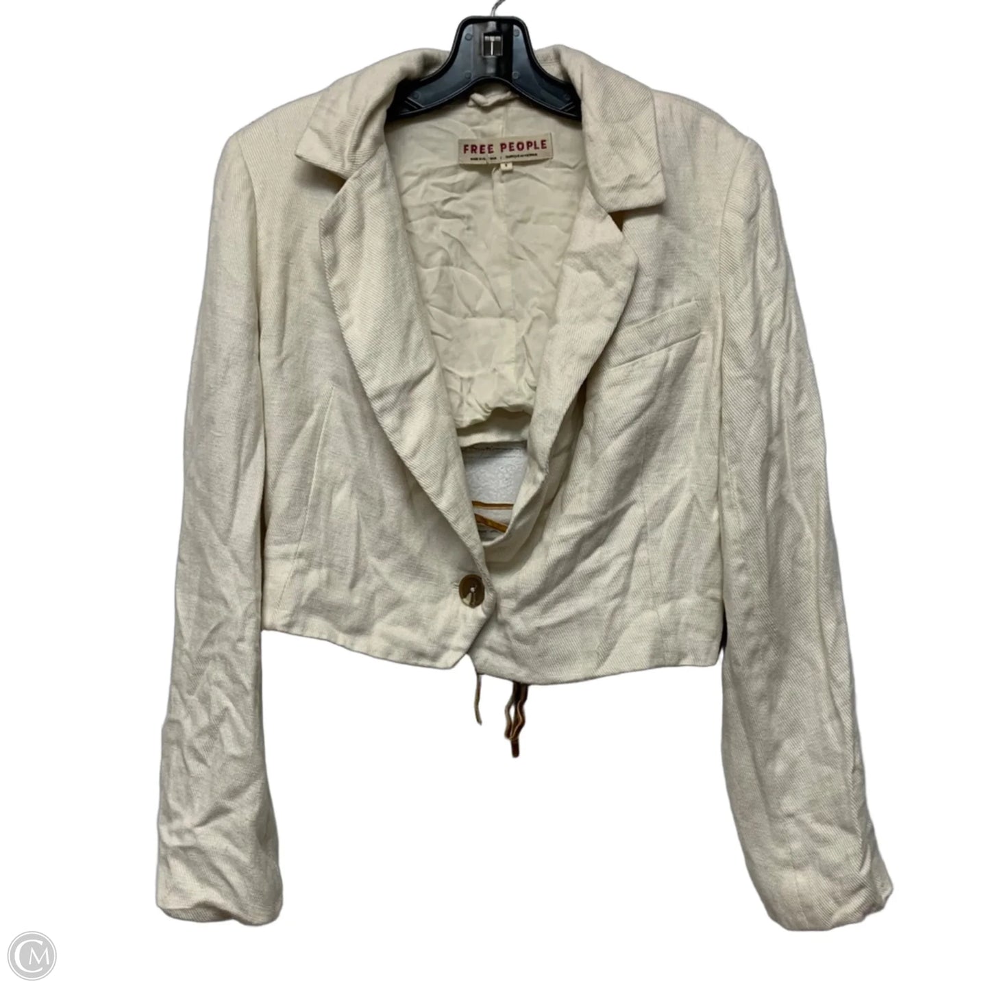 Blazer By Free People In Cream, Size: S