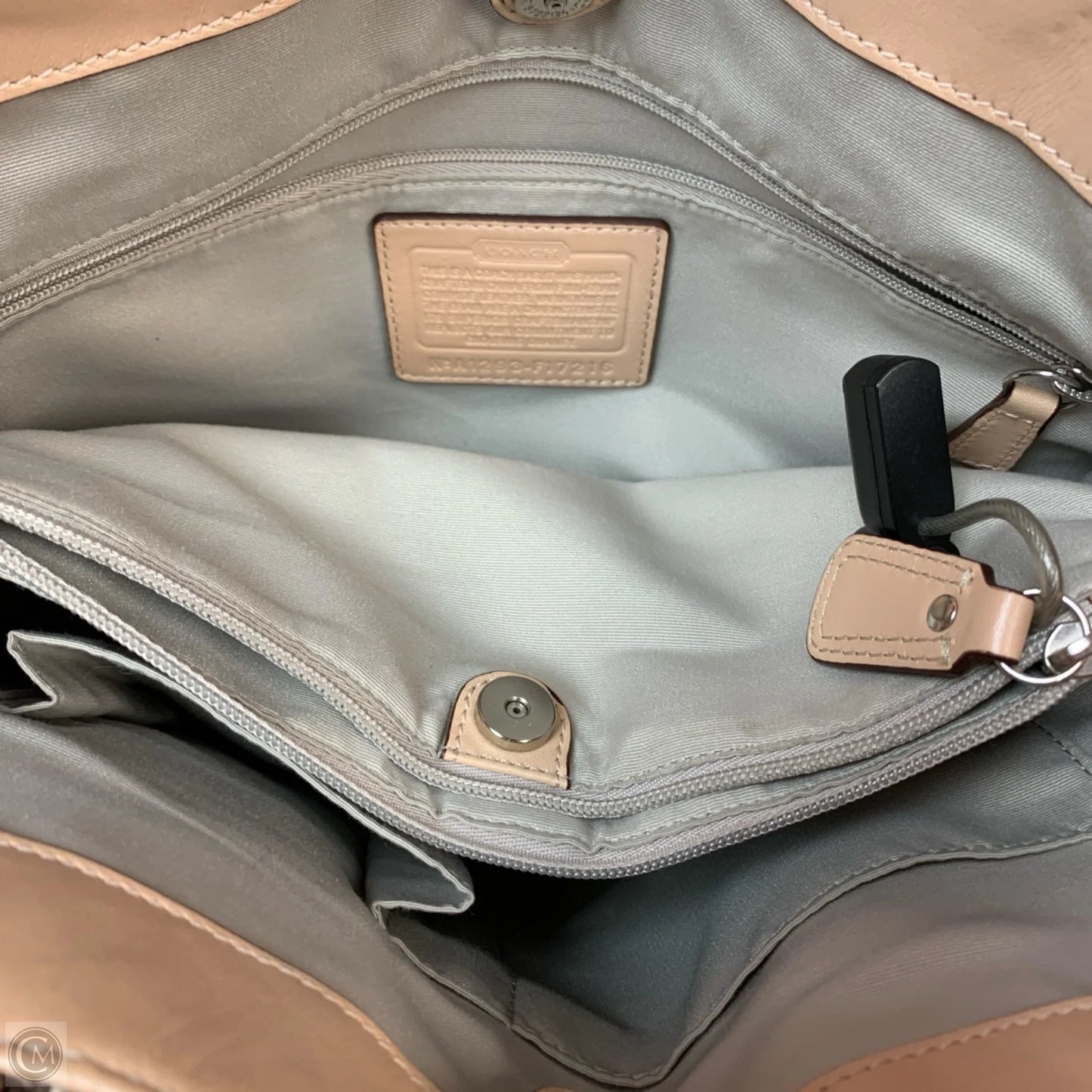 Handbag Designer By Coach, Size: Medium