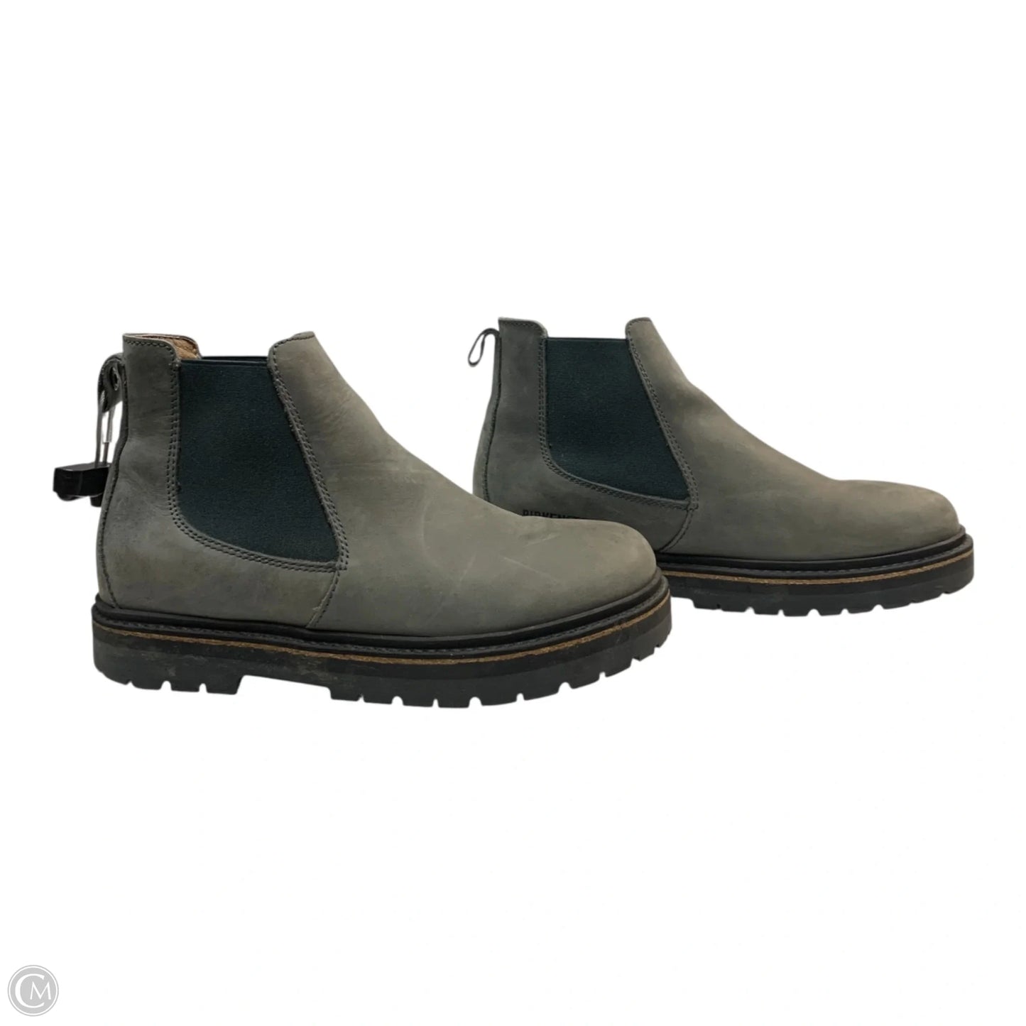 Boots Ankle Flats By Birkenstock In Grey, Size: 6