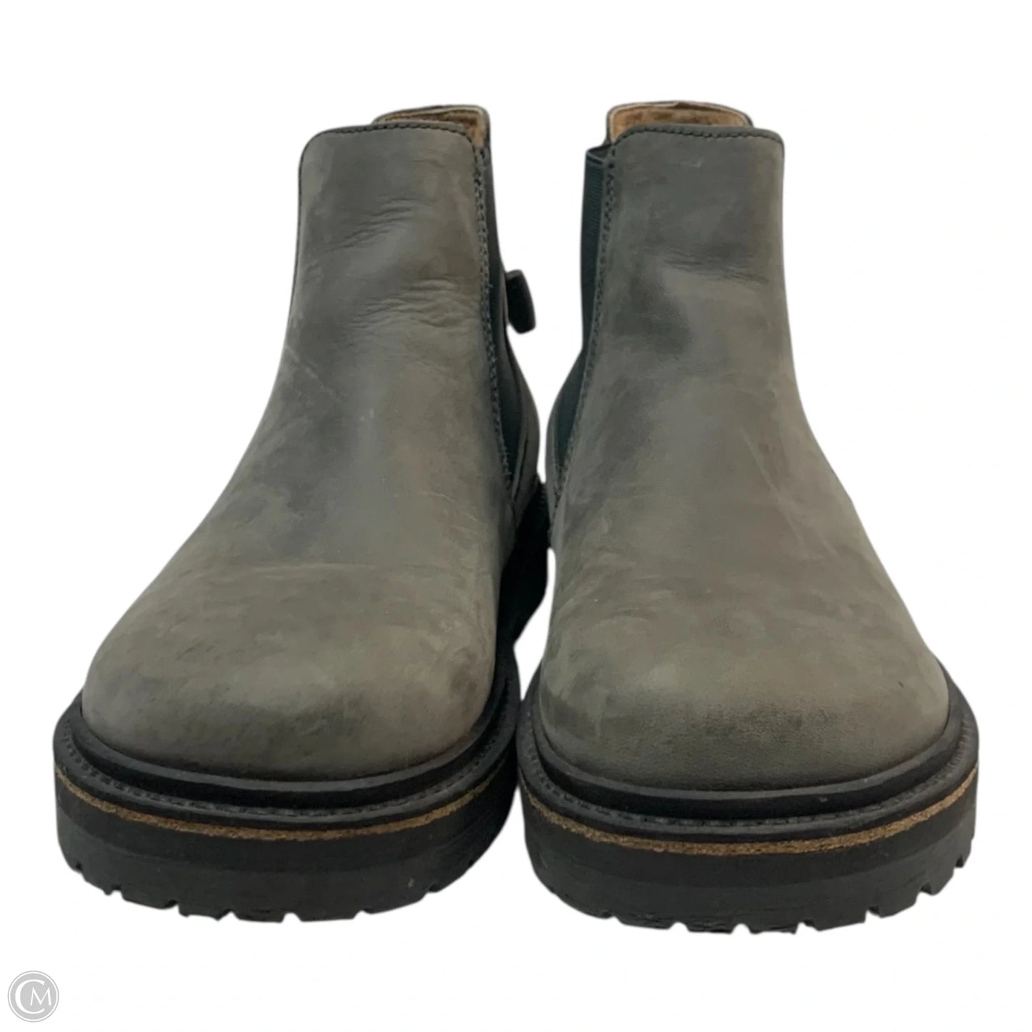 Boots Ankle Flats By Birkenstock In Grey, Size: 6