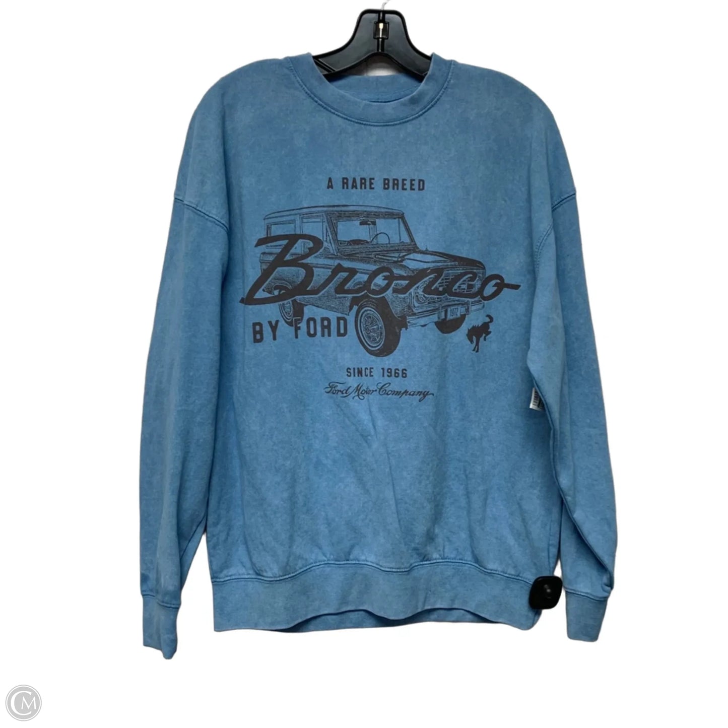 Sweatshirt Crewneck By Ford In Blue, Size: M