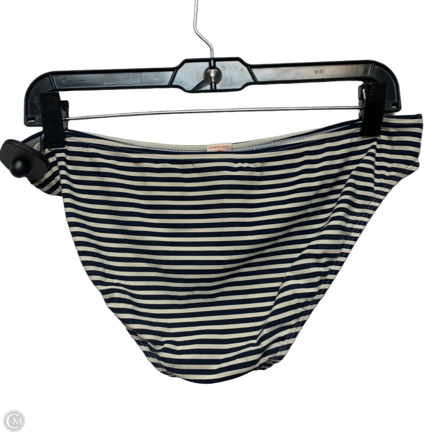 Swimsuit Designer By Tory Burch In Striped Pattern, Size: L