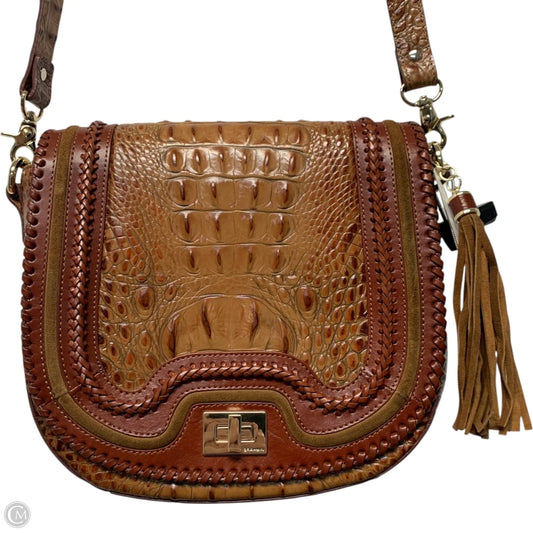 Crossbody Designer By Brahmin, Size: Medium