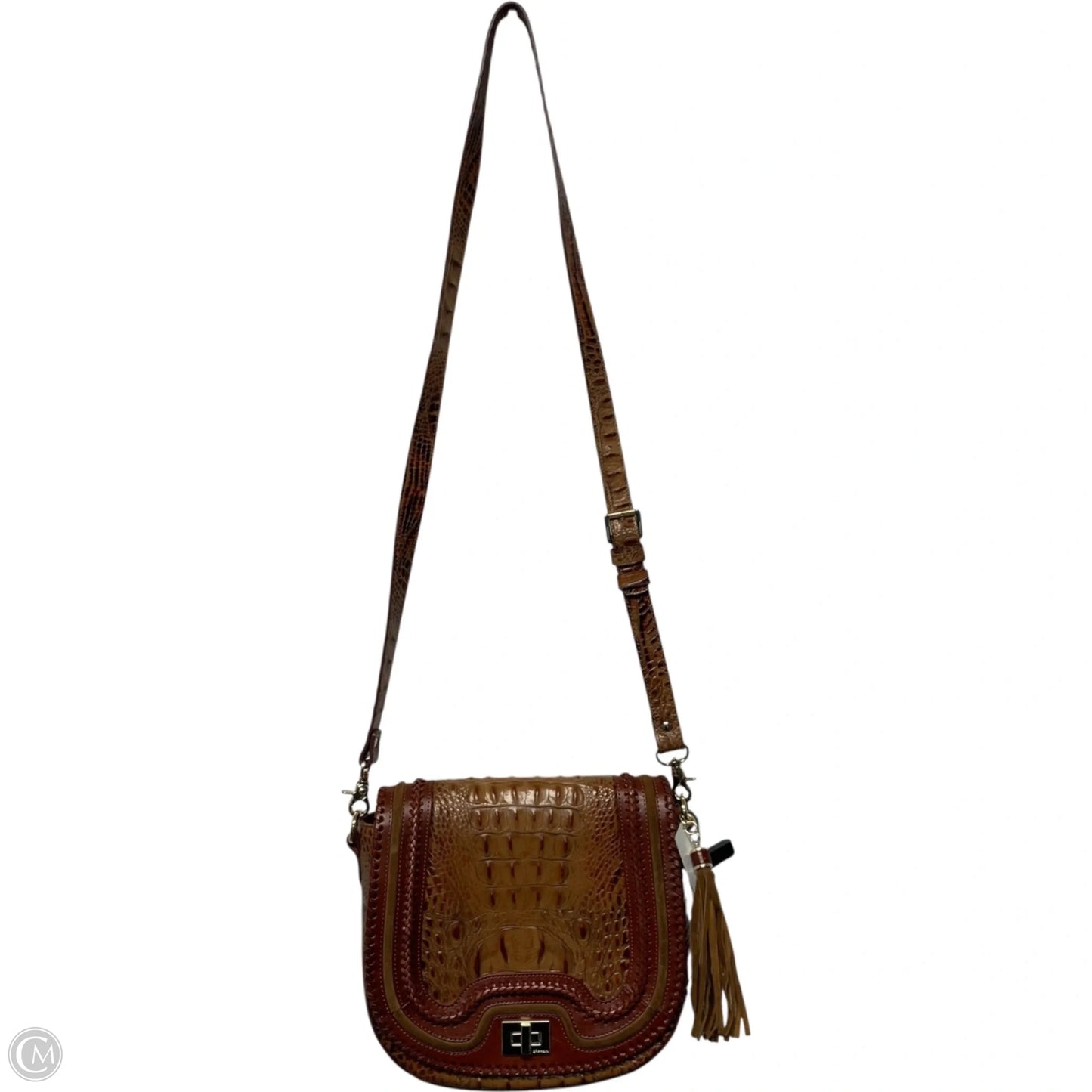 Crossbody Designer By Brahmin, Size: Medium