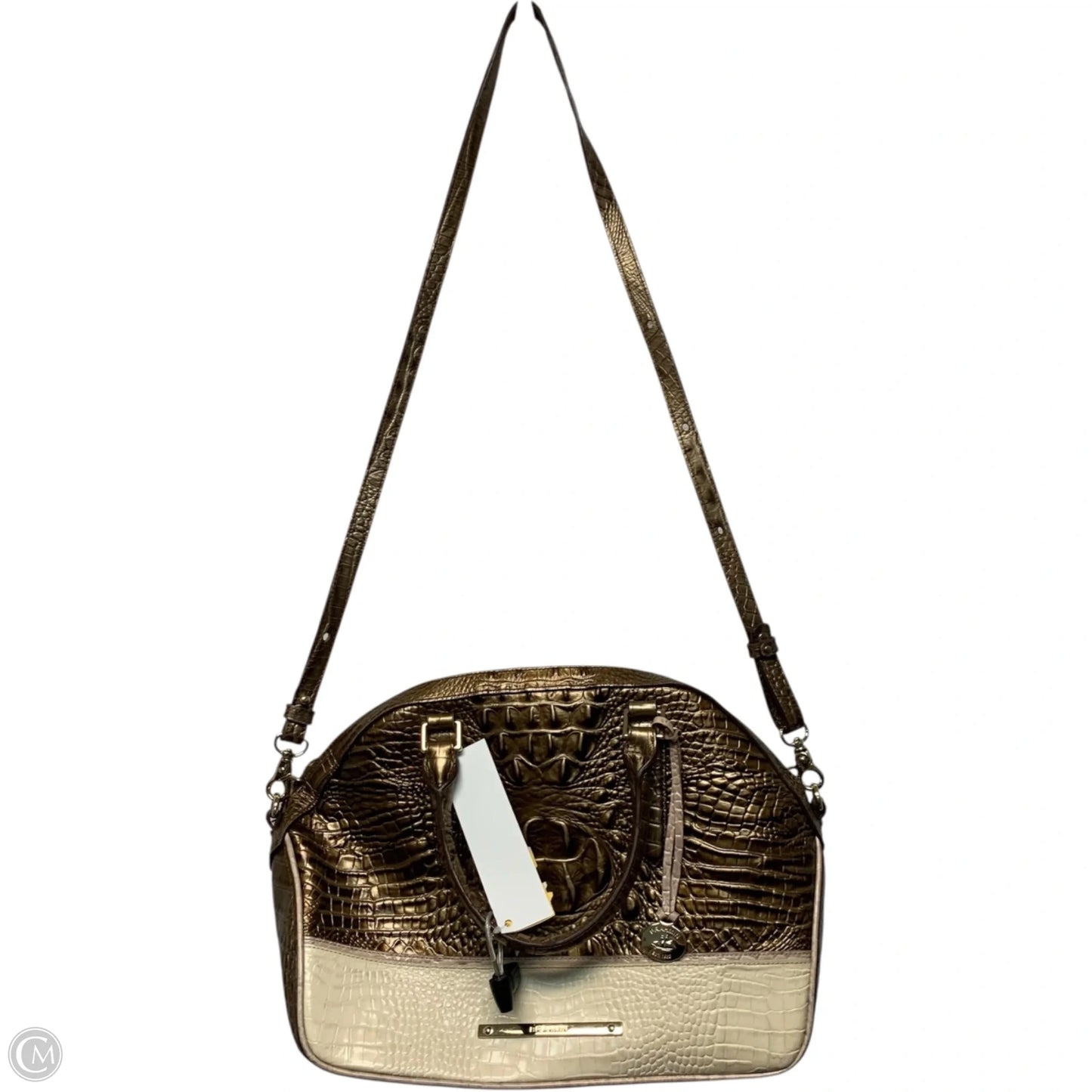 Handbag Designer By Brahmin, Size: Medium