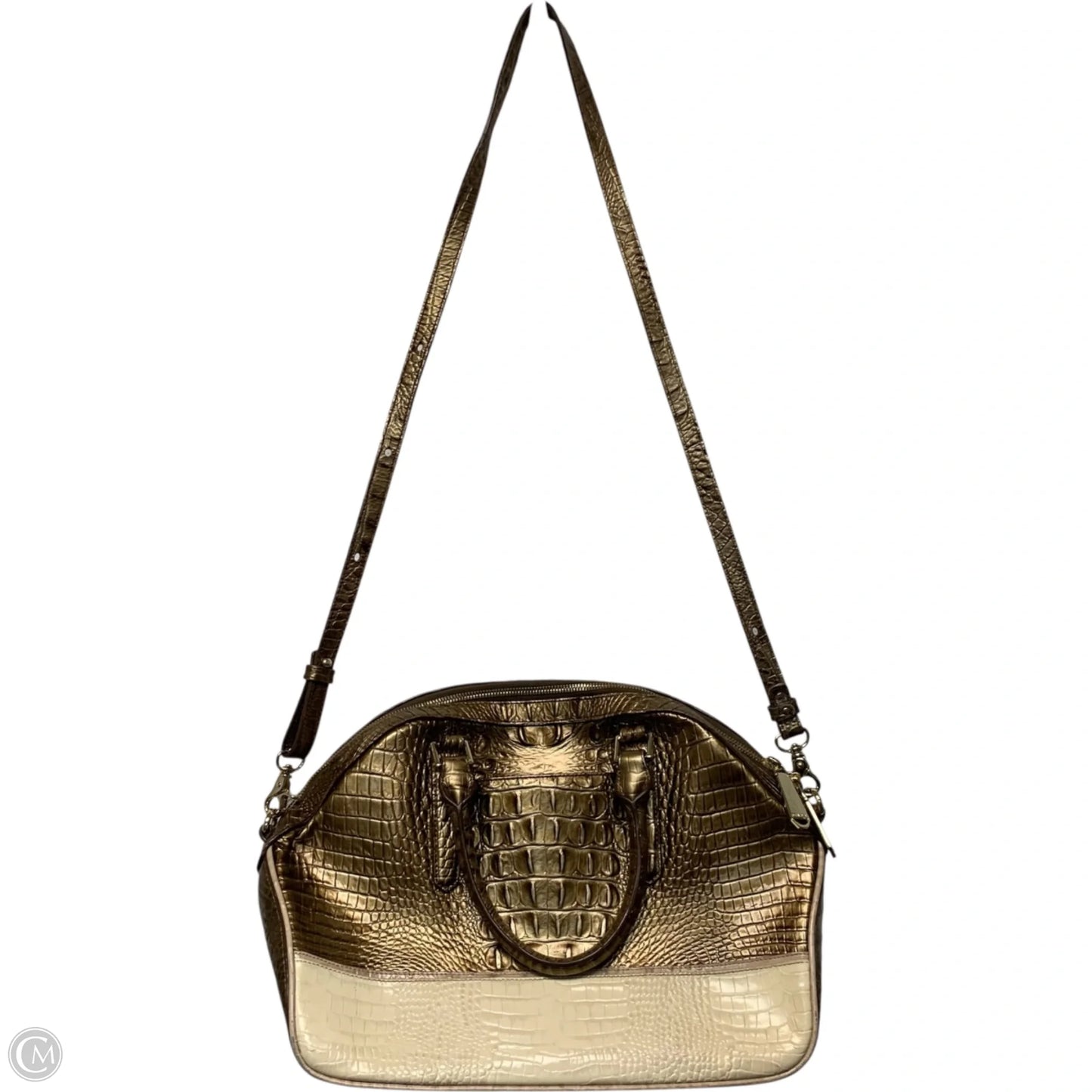 Handbag Designer By Brahmin, Size: Medium