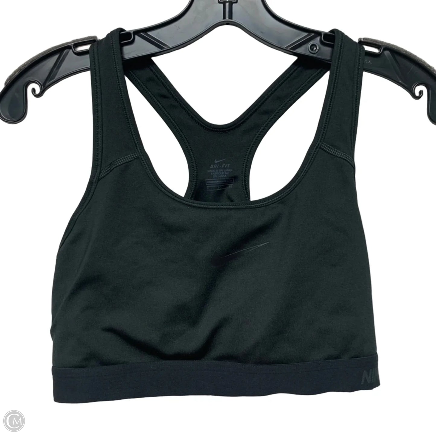 Athletic Bra By Nike Apparel In Black, Size: Xl