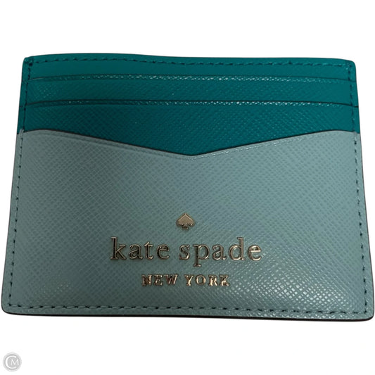 Id/card Holder Designer By Kate Spade, Size: Small