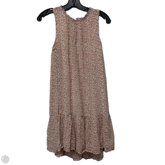 Dress Casual Short By Anthropologie In Pink, Size: Xsp