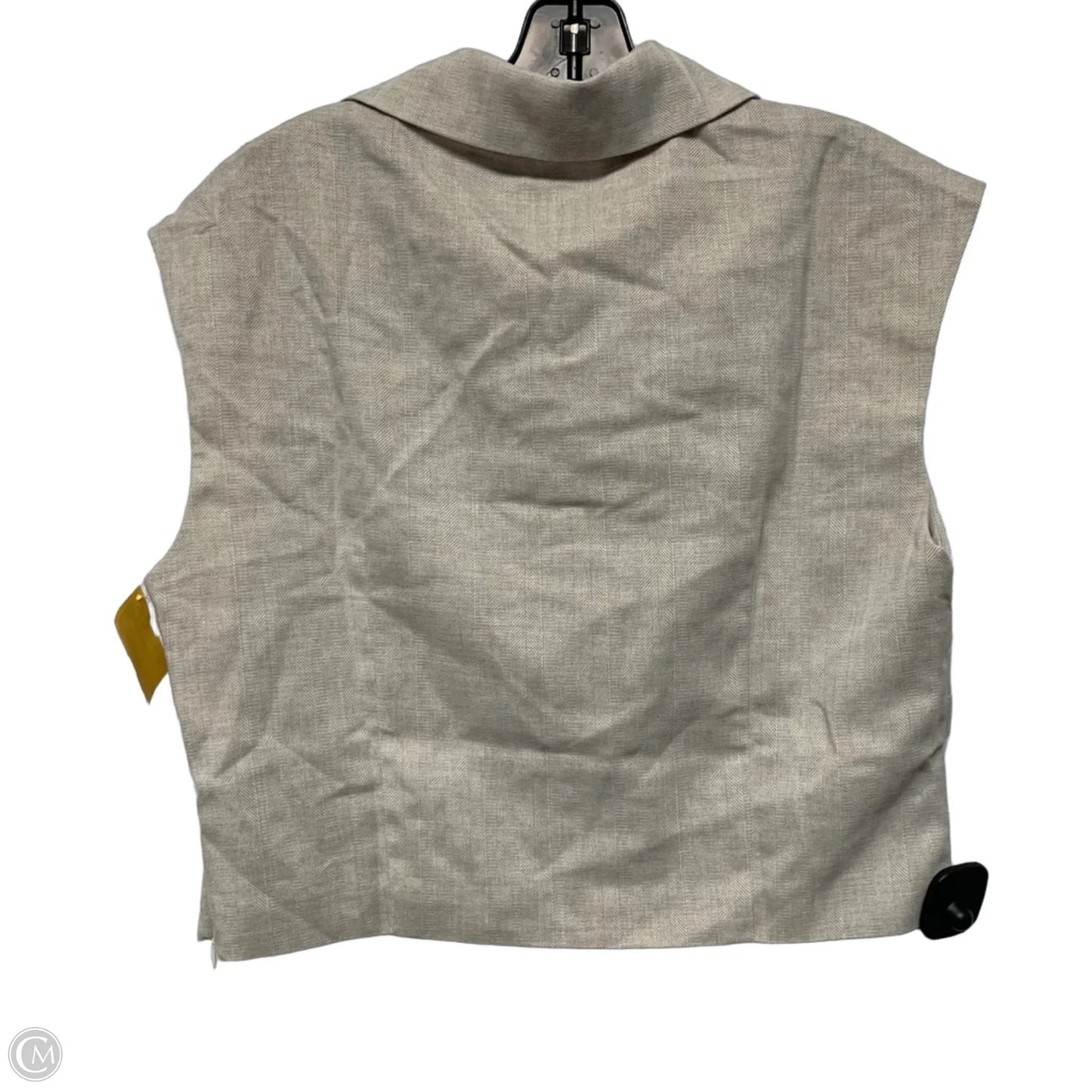 Top Sleeveless By Commense In Beige, Size: Xl