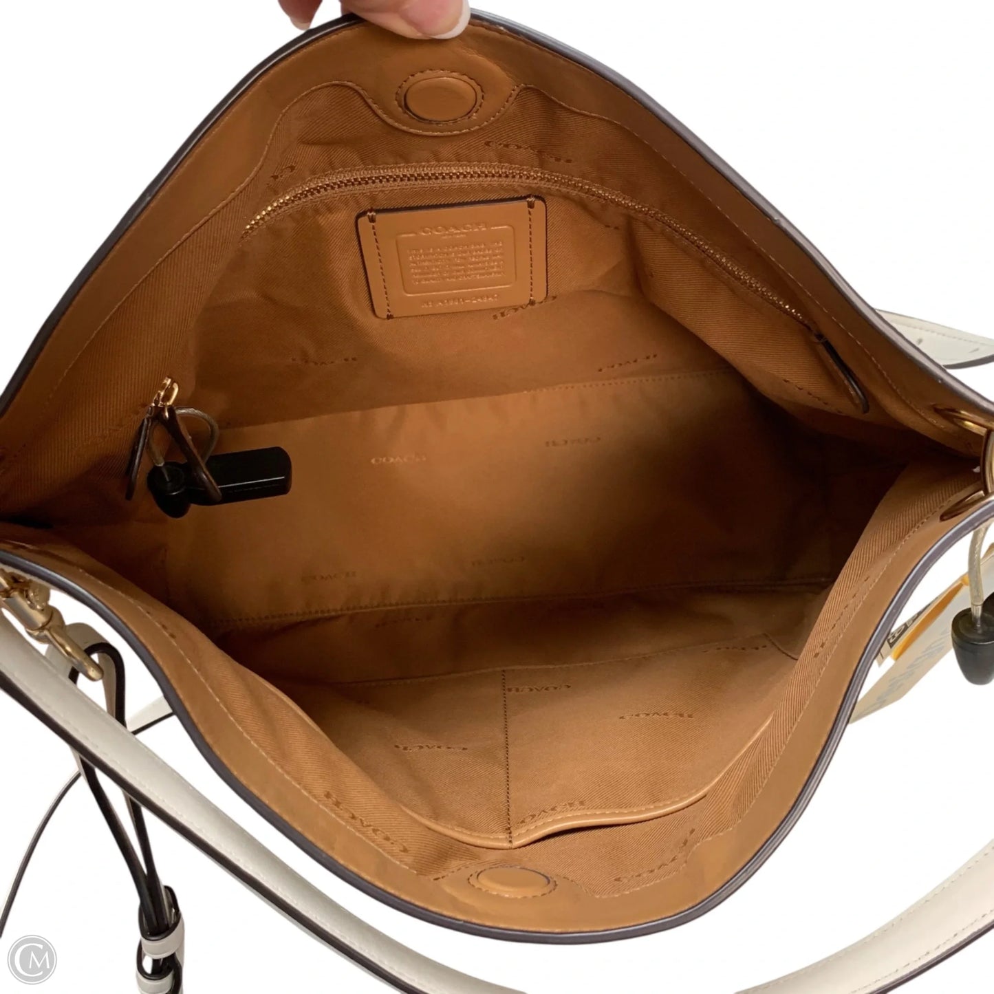 Handbag Designer By Coach, Size: Large