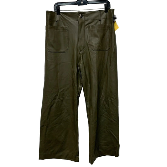 Pants Wide Leg By Maeve In Green, Size: 14