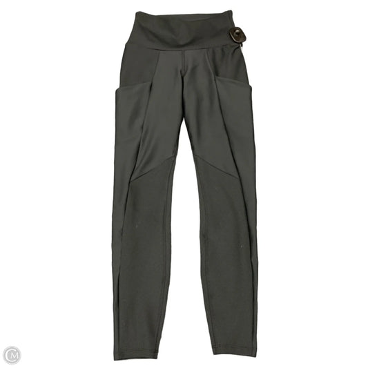 Athletic Leggings By Alo In Black, Size: Xxs