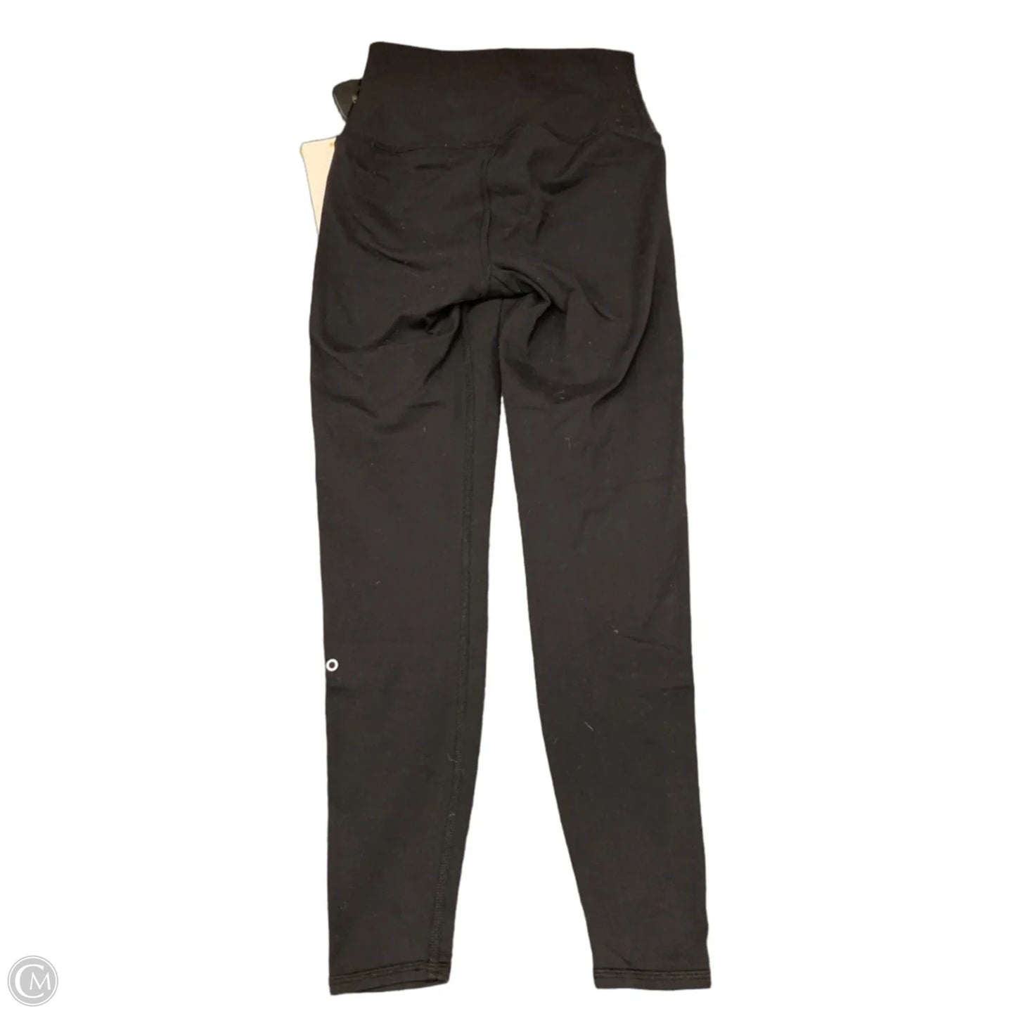 Athletic Leggings By Alo In Black, Size: Xxs