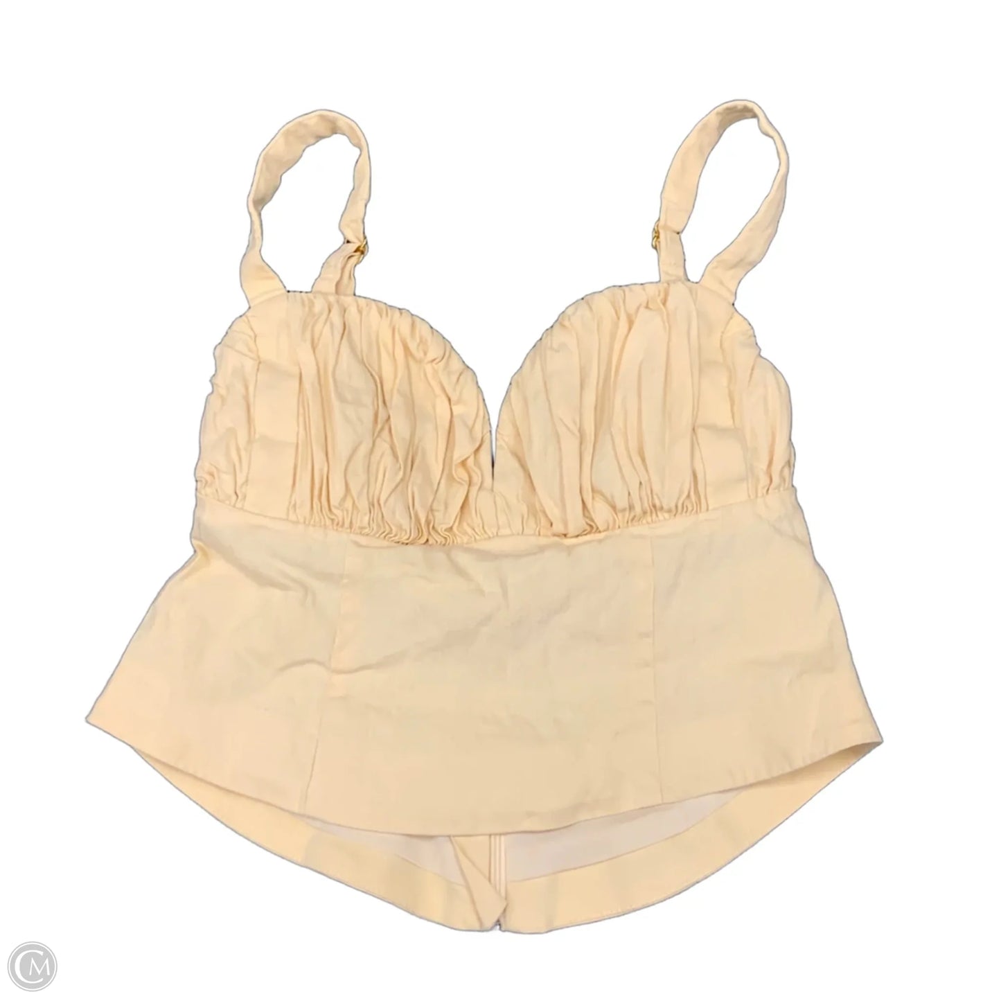 Top Sleeveless By LPA In Yellow, Size: S